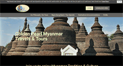 Desktop Screenshot of goldenpearlmyanmar.com